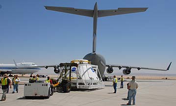 Orion Crew Module PA-1 and C-17A 03-3113